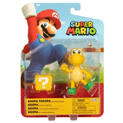 Super Mario: Figurka Koopa Troopa i znak zapytania