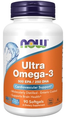 NOW FOODS Ultra Omega-3 1000 mg (90 kaps.)