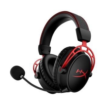 Słuchawki z mikrofonem HYPERX Czarno-czerwony