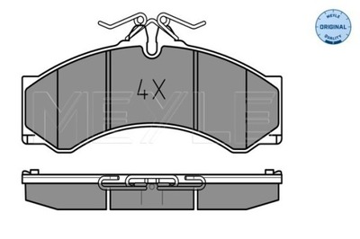 ZAPATAS HAM PARTE DELANTERA MEYLE MERCEDES SPRINTER 3-T 314  