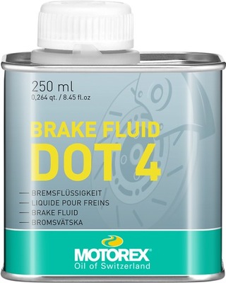 MOTOREX BRAKE FLUID DOT 4 250 ml