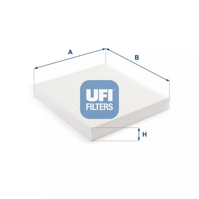 FILTR, VENTILACIÓN PRZESTRZENI PASAZERSKIEJ UFI 53.383.00  