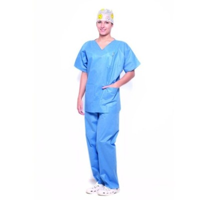 Ubranie chirurgiczne (XXL) odcienie niebieskiego