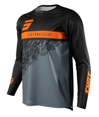 BLUZA CROSS ENDURO SHOT DEVO ROLL COLOR NARANJA KTM XL  