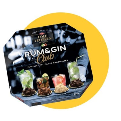 TRUMPF | PRALINKI | RUM & GIN CLUB | 200g