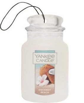 Yankee Candle Coconut Beach Car Jar Zapach do Auta