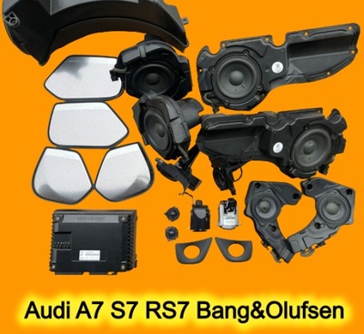 AUDI A7 S7 RS7 РЕСТАЙЛ MIB2 4G1035466E BANG&OLUFSEN КОМПЛЕКТ КОМПЛЕКТНЫЙ