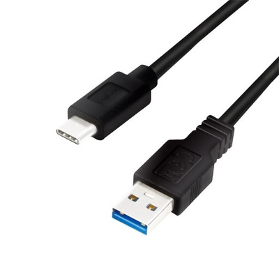 LogiLink USB-A - USB-C 0.5m czarny