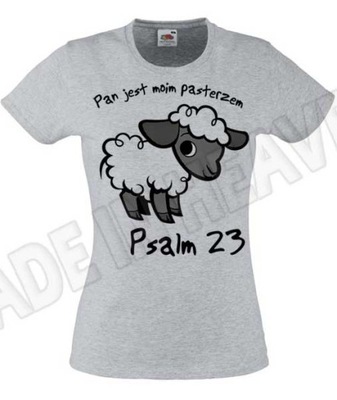 Koszulka damska L + Pan Jest Moim Pasterzem Ps23