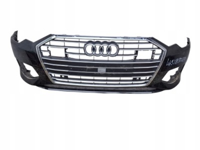 Audi a6 c8 2019- 4k0807437 бампер перед решётка радиатора фото №1