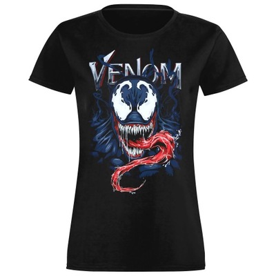 DAMSKA KOSZULKA T-SHIRT MARVEL VENOM ROZ XXL