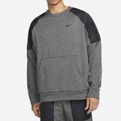 NIKE CIEPŁA BLUZA MĘSKA THERMA-FIT ROZ L