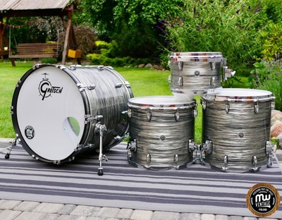 Perkusja Gretsch Brooklyn 22”, 12”, 16”, 16” Grey Oyster USA