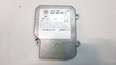 VW MÓDULO SENSOR SENSOR BOLSAS DE AIRE 6Q0909605H INDEX 03  