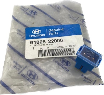 Запобіжник hyundai 91825-22000 20a фото №1
