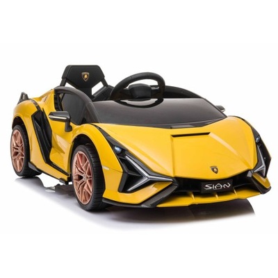 Samochód Lamborghini Żółty