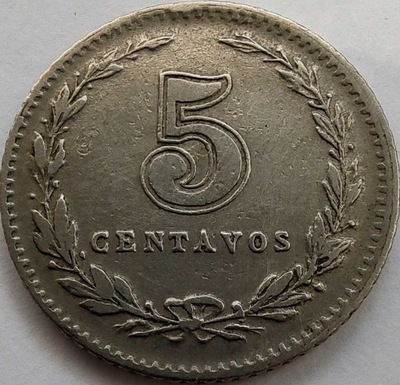 2125 - Argentyna 5 centavo, 1924