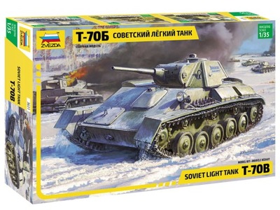 T-70B Czołg radziecki 1:35 Zvezda 3631