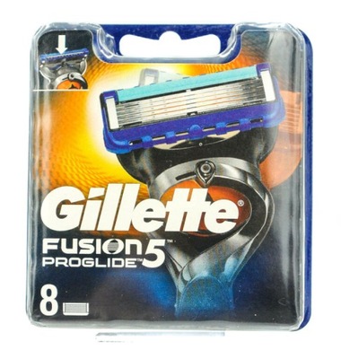 GILLETTE FUSION PROGLIDE WKŁADY OSTRZA 8 SZT