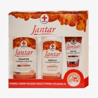 Jantar Medica Zestaw Szampon+Mgiełka+Serum