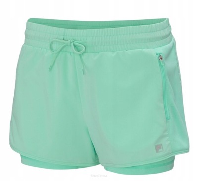 Spodenki tenisowe Fila Shorts Elea zielone M