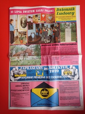 Dziennik Ludowy 166 /1987, 18-19 lipca 1987