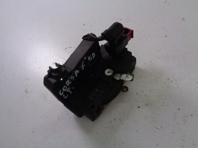 Замок дверь левый перед opel corsa c 5 дверь 2000- meriva a фото №1