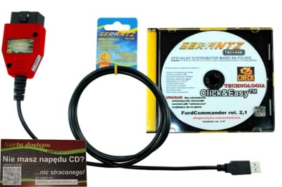 Интерфейс диагностический ford commander ids vcm rotunda skanowanie кодирование фото №1