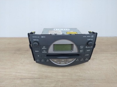 TOYOTA RAV4 RAV-4 06-09 ГОД РАДИО ЗАВОДСКОЕ CD MP3 86120-42220 K78/024