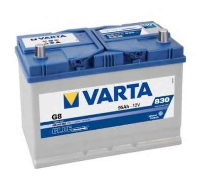 АКУМУЛЯТОР VARTA 95AH/830A L+ / G8 - BLUE DYNAMIC