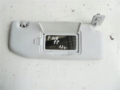 Защита солнцезащитная правая peugeot 208 i 12-19r фото №1