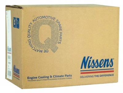 NISSENS 616671 CHLODNICA, SISTEMA DE REFRIGERACIÓN DEL MOTOR  