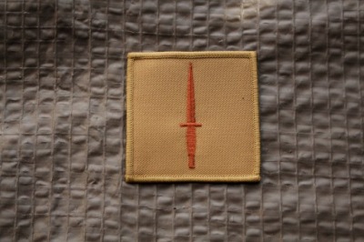 Naszywka Brytyjska ROYAL MARINES COMMANDO - Pustynna