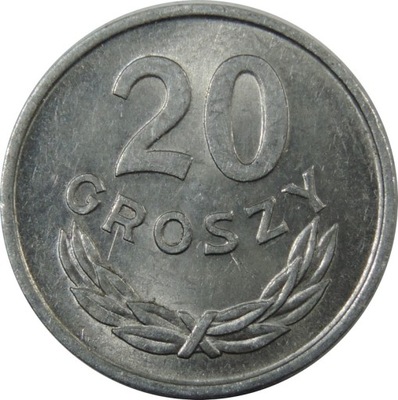 20 GROSZY 1963 - POLSKA - STAN (1-) - K483