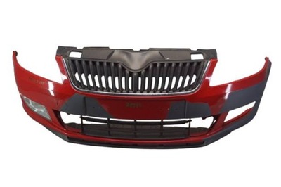 Бампер перед skoda fabia ii lift z1977 фото №1