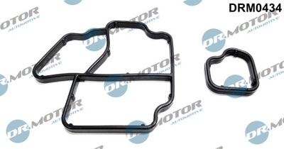 DR. MOTOR JUEGO DE FORROS DEL RADIADOR ACEITES AUDI A3 2.0TDI 04-  