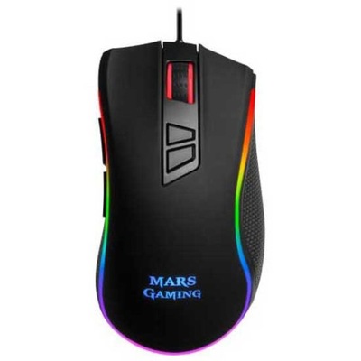 MYSZKA PRZEWODOWA RGB MARS GAMING MM218 czarna