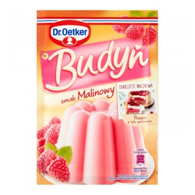 Dr.Oetker BUDYŃ o smaku MALINOWYM 40g