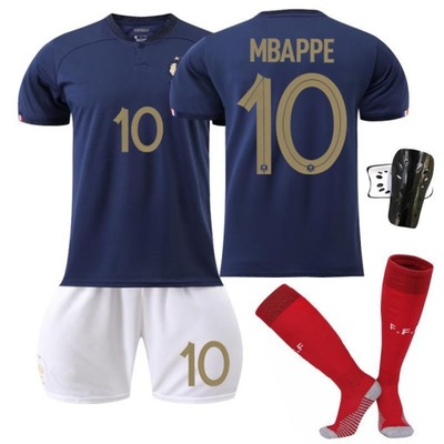 Mundial 2022 Francja Mbappe No.10 Strój Piłkarski