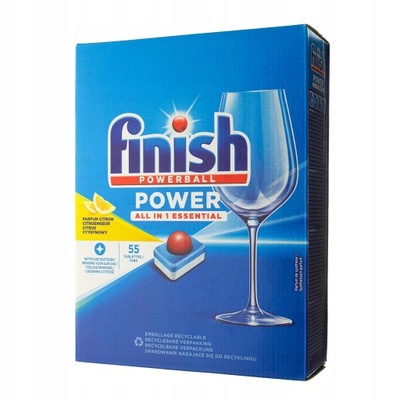 Tabletki do zmywarki Finish Power Essential 55 szt