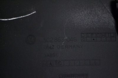 3c2863046 другое запчасти внутреннее 2.0 tdi 125 2012 vw cc 358 фото №1