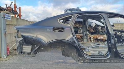 Крыло задняя правый четверть volvo s90 ii чёрный 717 фото №1