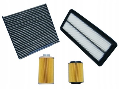 Honda accord cu cw ix 08- 2.2 d-tec фильтры набор фото №1