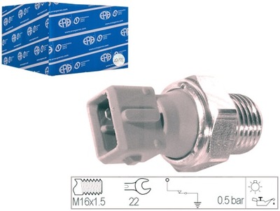 SENSOR DE PRESIÓN ACEITES CITROEN PEUGEOT - FIAT - HYUNDAI ERA  