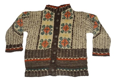 MG Norweski wełniany sweter roz L/XL