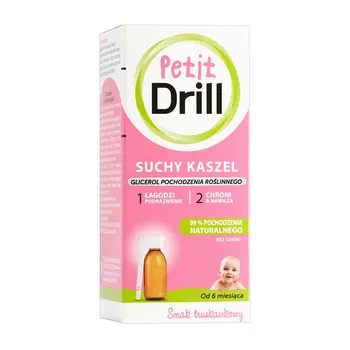 Petit Drill syrop na kaszel suchy dla dzieci 125ml