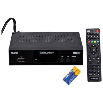 Dekoder do telewizji naziemnej DVB-T2 H.265 HEVC Cabletech