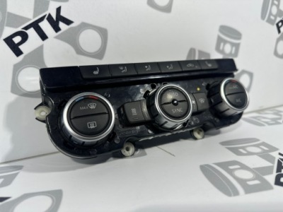 Vw passat b6 b7 cc панель кондиционера 3aa907044cp подогрев стекло webasto фото №1