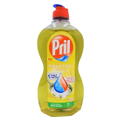 Pril Kraft Gel Zitrone płyn do naczyń 450ml