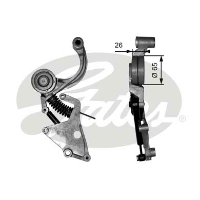 ROLL NAPINAJACA PK GATES T38404  